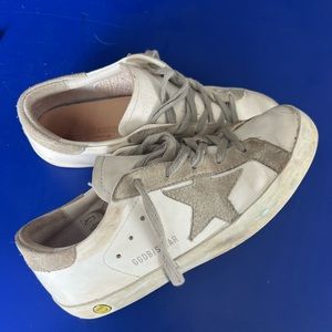 Golden goose kids superstar shoes